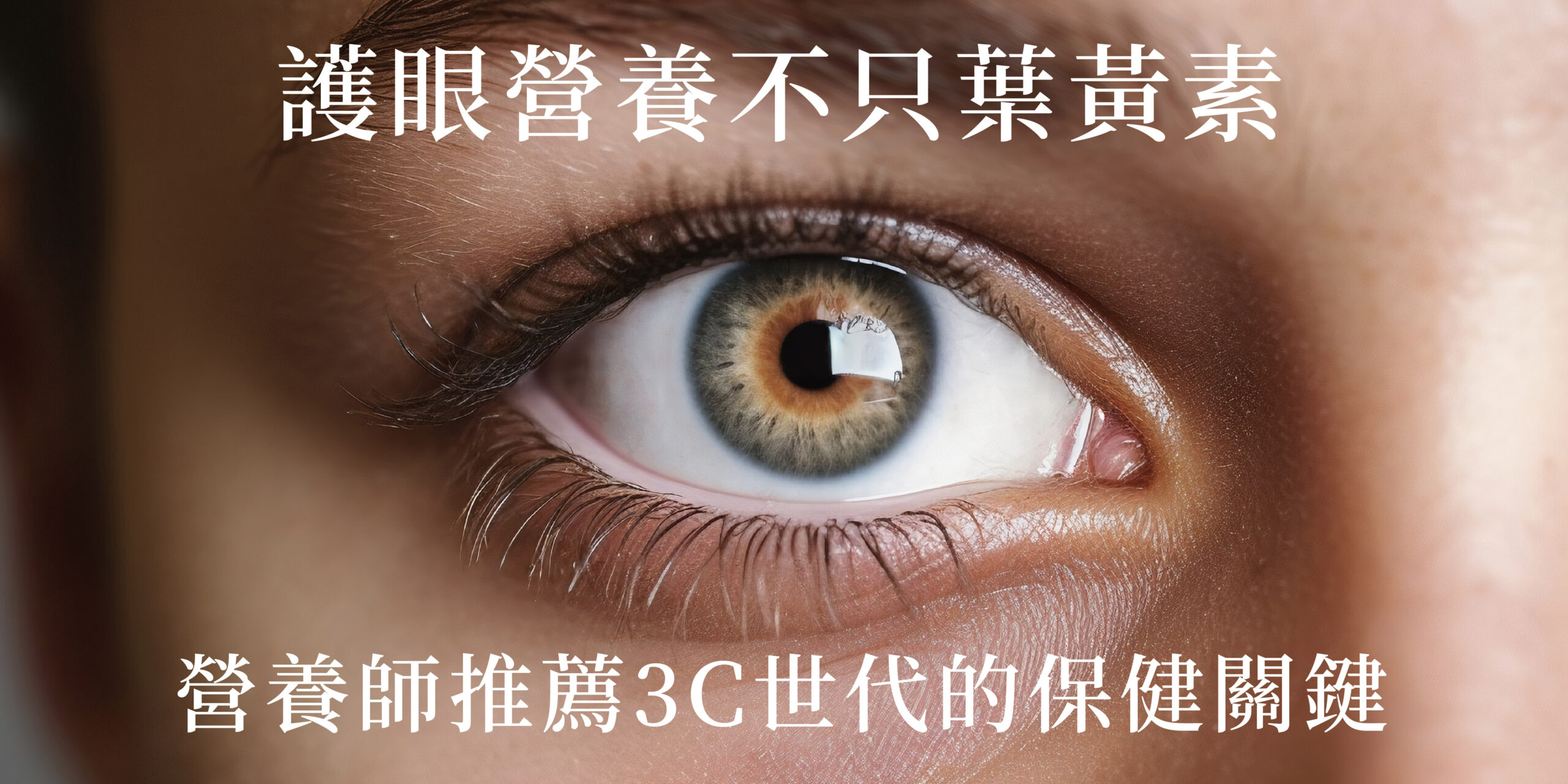 護眼營養，3C世代的保健