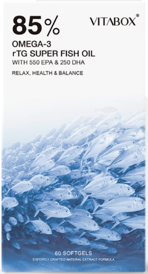 VITABOX 挪威 85% Omega-3 rTG 高濃度魚油 (EPA+DHA)
