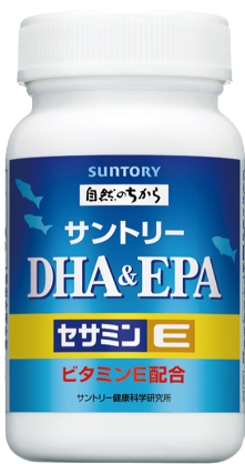 三得利魚油(DHA、EPA)+芝麻明E 軟膠囊