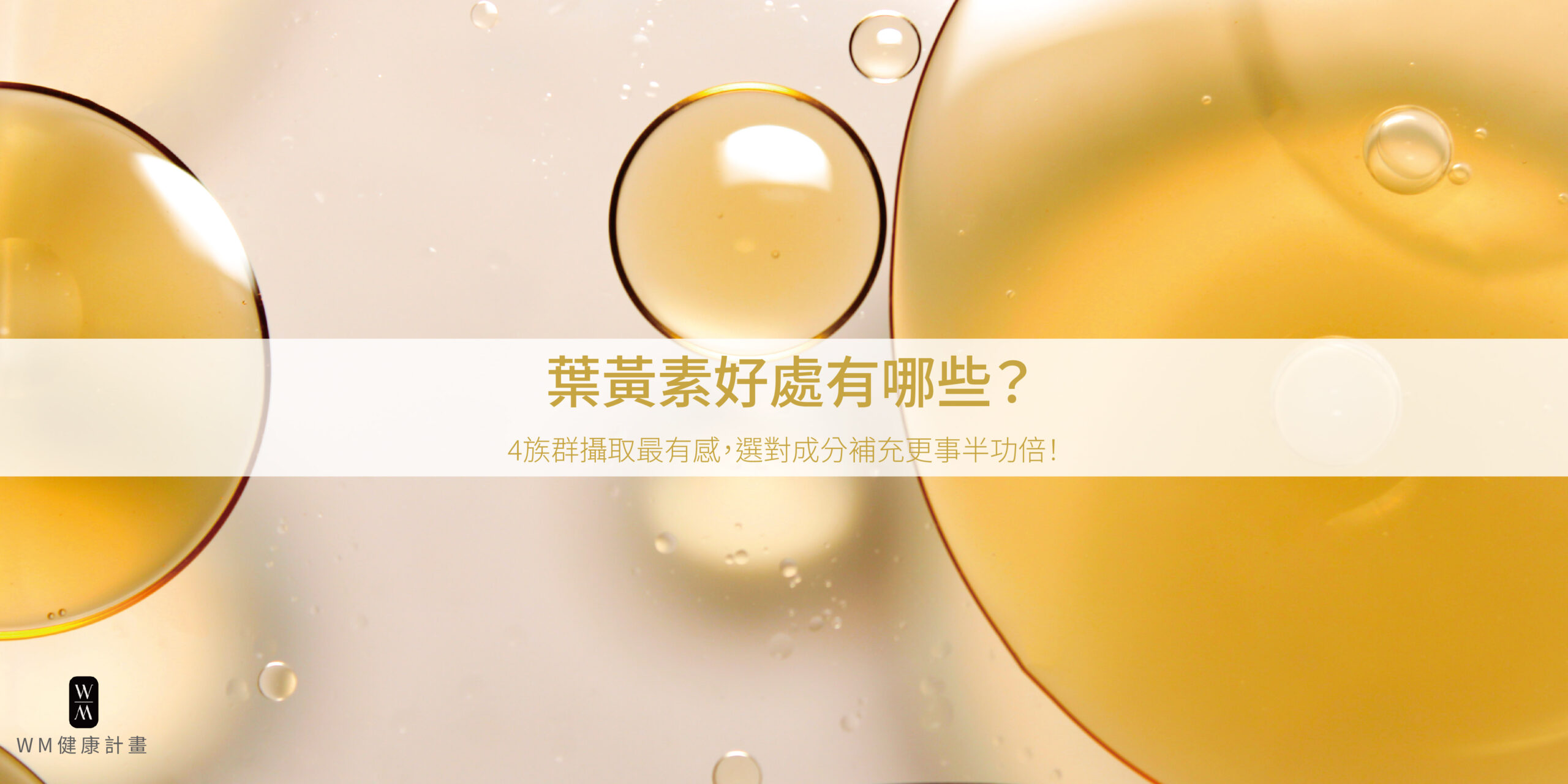 葉黃素好處有哪些？
