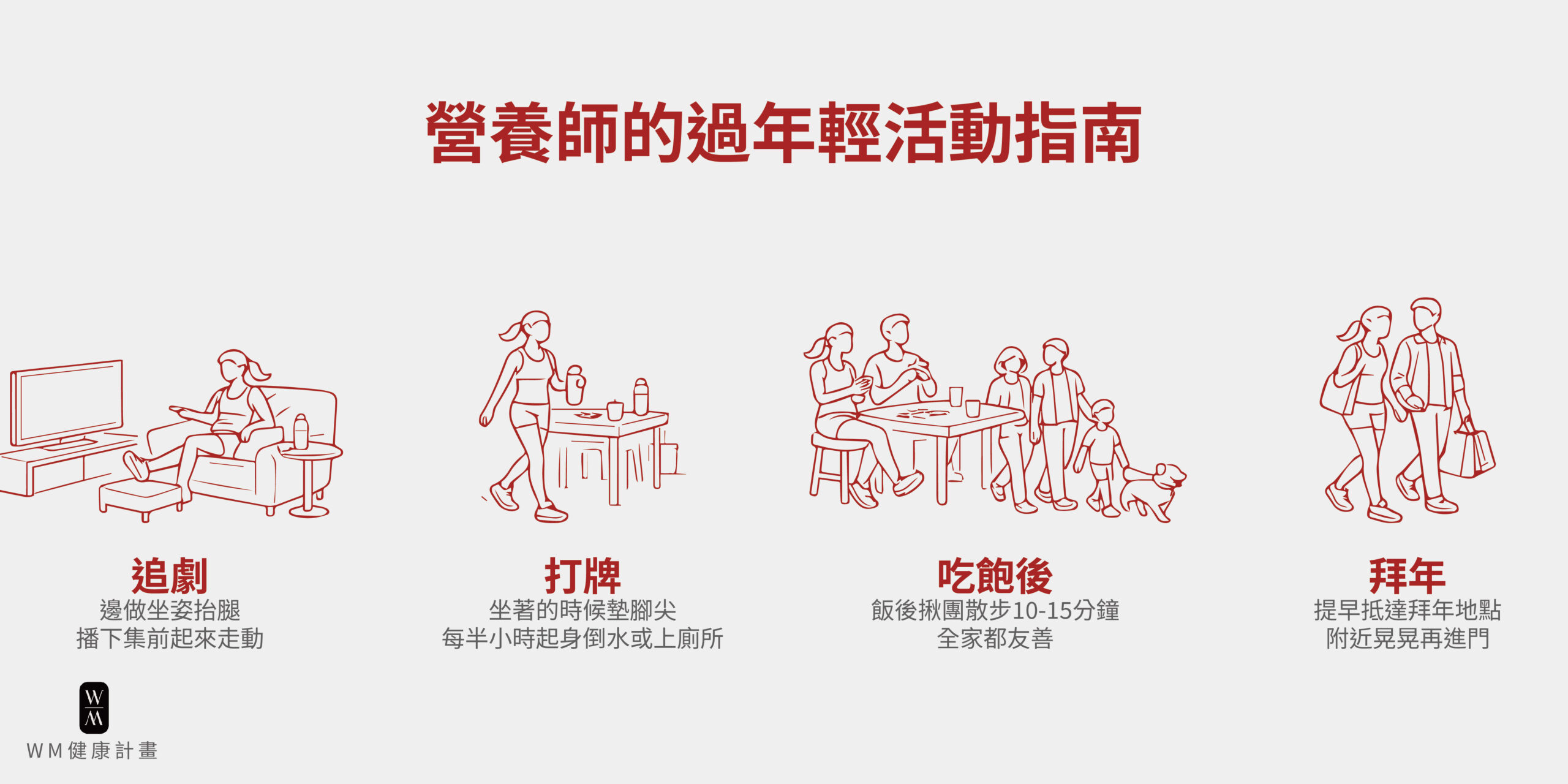 營養師的過年輕活動指