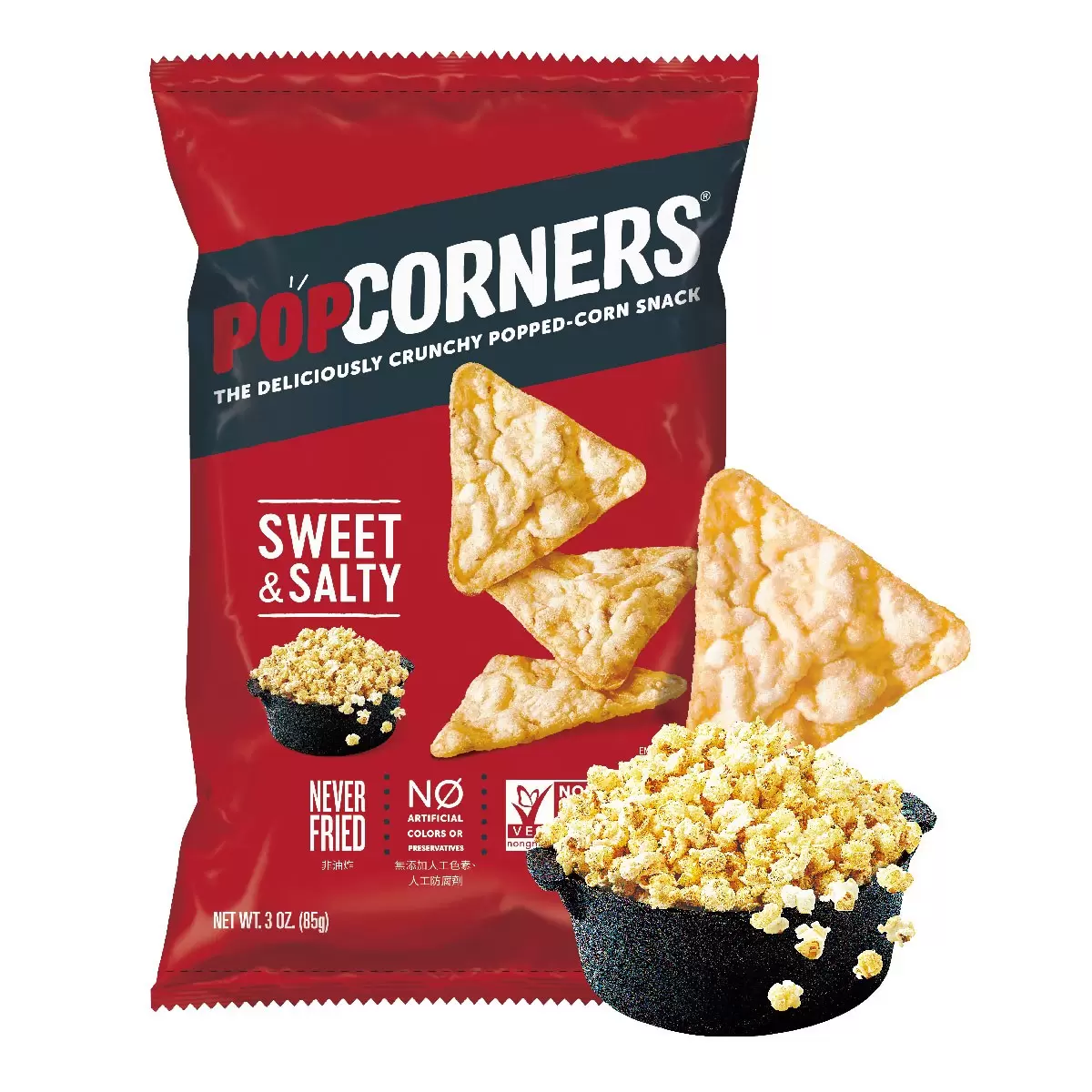 好市多零食推薦- PopCorners 爆米花脆片鹹甜口味
